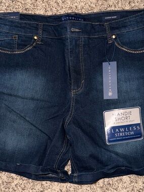 Bandolino Dark Blue Denim Mandie Shorts